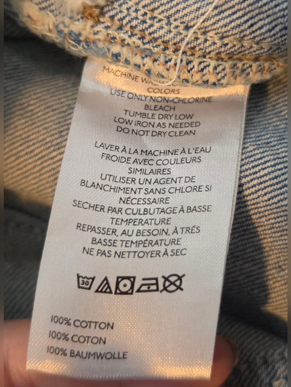 Free People We The Free Palmer Cuffed Jeans 29 Light Wash Relaxed Boyfriend - Picture 9 of 10